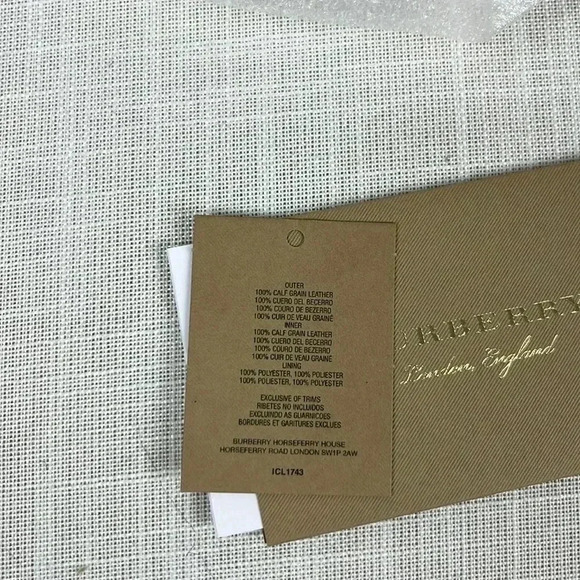 NWT Authentic Burberry Dusty Pink Hamilton Soft Grain Leather Wallet Bi-fold - Picture 15 of 16